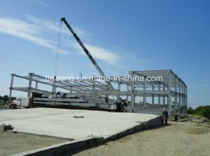 Mod&egrave;le en acier de disposition de constructions de structure d'entrep&ocirc;t