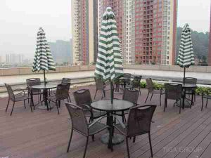 Planche en plastique en bois du plancher WPC Vinyle d'&eacute;preuve de l'eau de fournisseur de la Chine