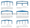 High-End Heavy Structure Supermarket/Storage/Shopping Mall/Car Parking for Namibia