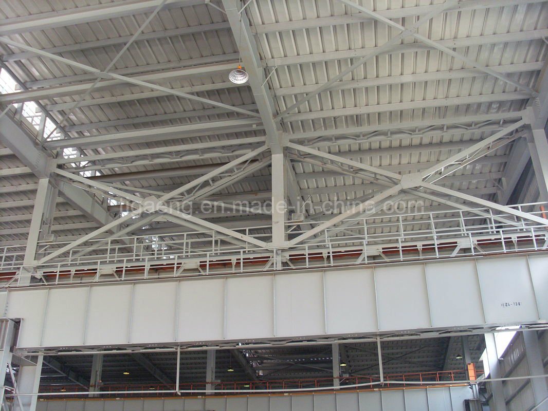 Good Quality Heavy-Duty Workshop/Euro Steel Structure Project for Sierra Leone