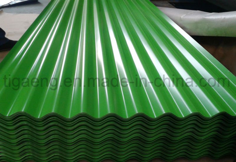 Low Cost Corrugated Colorful PPGI/PPGL Steel Roofing Plate for Tanzania