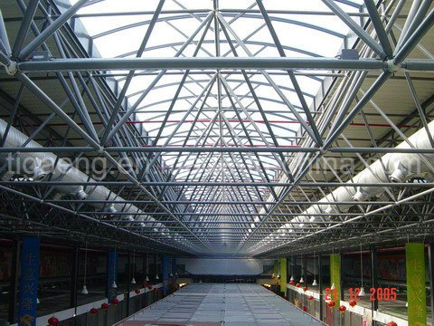 Low Price Heavy-Duty Parking Lot/Warehouse/Store House/Storage/Supermarket for Algeria