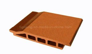 Hojas al aire libre de madera impermeables de gama alta del panel de pared del PE WPC