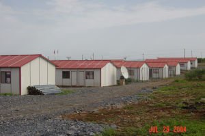 Viviendas temporales de la instalaci&oacute;n r&aacute;pida reciclable/realocaci&oacute;n temporal/residencia temporal