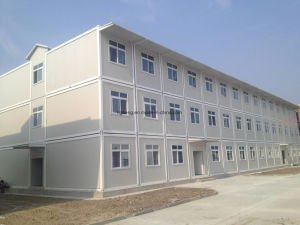 Casa prefabricada del envase para el dormitorio del campo de la mina