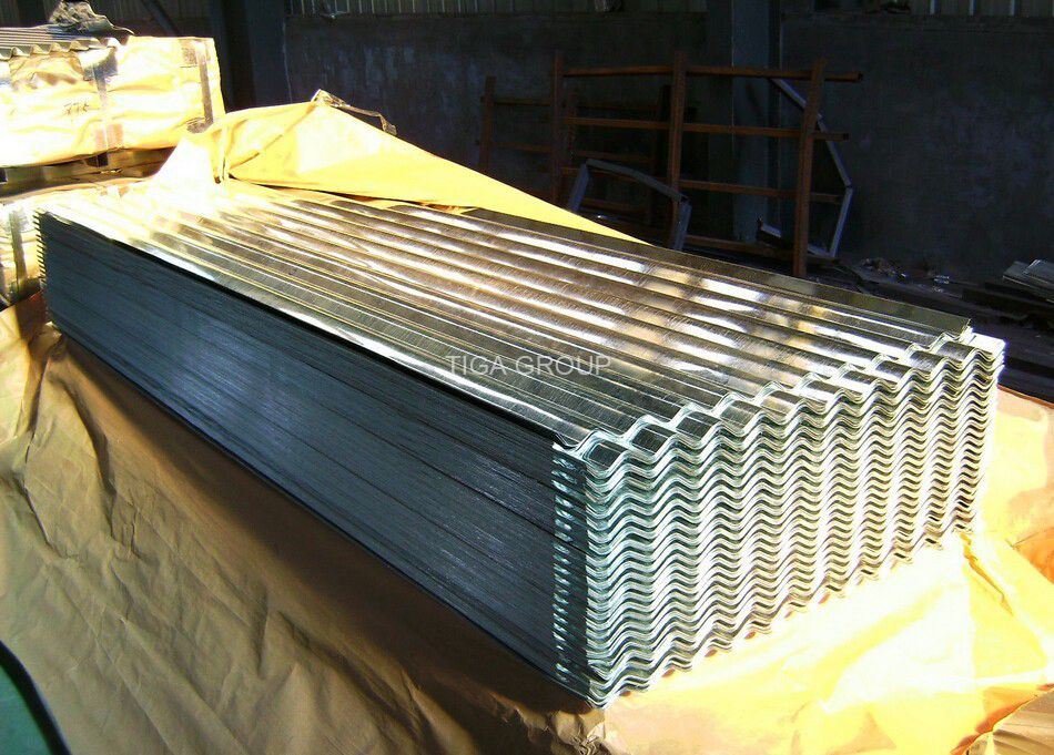 Corrugated Galvalume Wall Cladding Zinc Aluminium Coated Roof Sheets