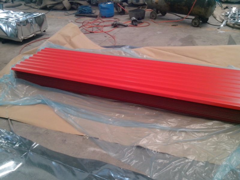 Red Metal Roofing Sheets Blue Color Coated Gi/Gl Sheets for Roof