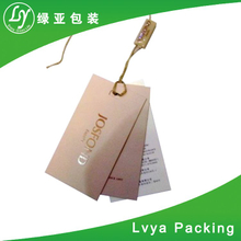New Custom Black Bullet Plastic String Lock For Garment Hangtag