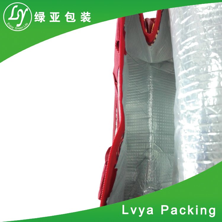 Promotional custom wholesale logo print cooler bag insulated for frozen food