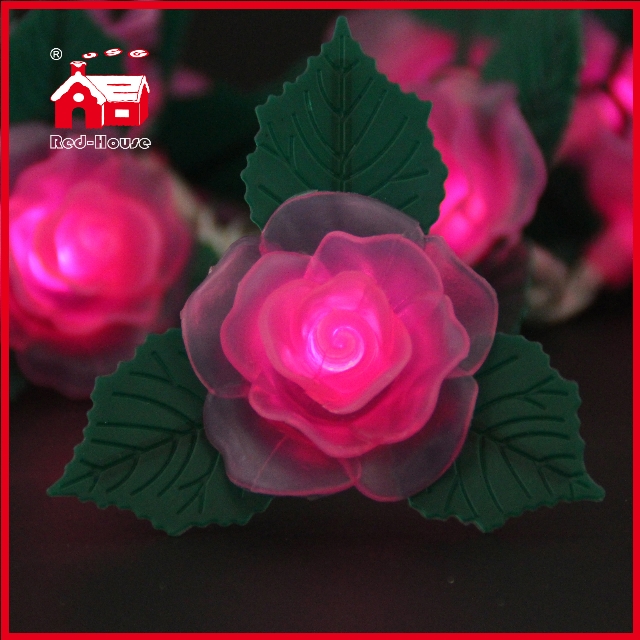 LED Lights LED Battery Light Rose String Light Christmas Holiday Decoration from China ...