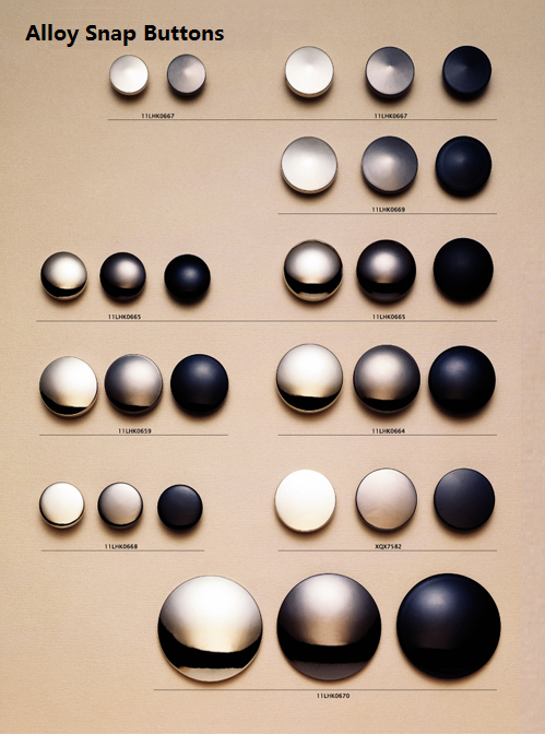 Alloy Snap Buttons