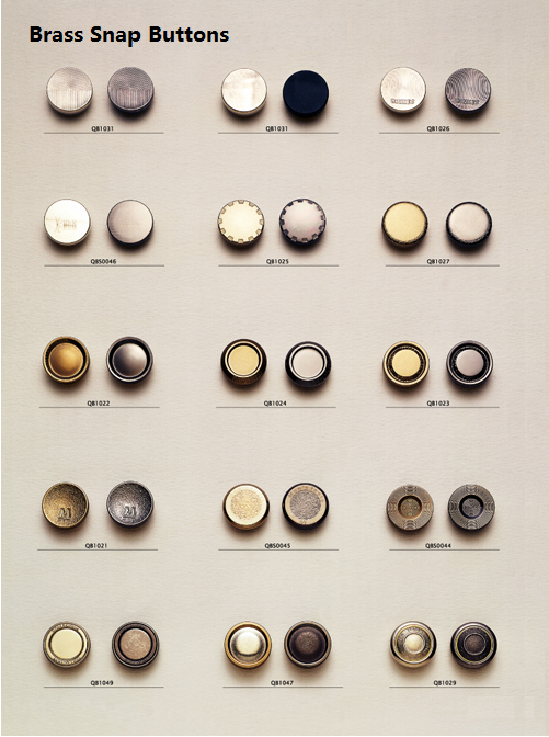 Brass Snap Buttons