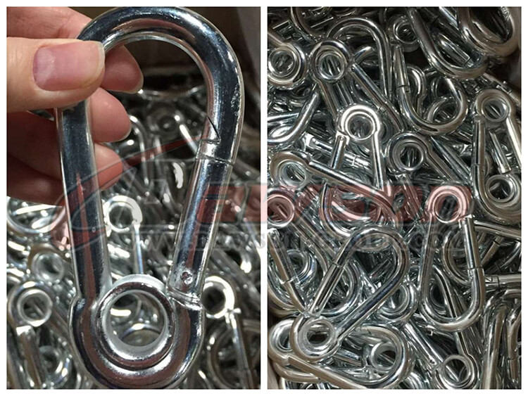 ハトメ付きスナップフック 亜鉛メッキ - Dawson Group LTD.- 中国のメーカー、サプライヤー、工場
