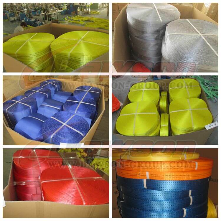 Manga de eslingas suaves de tubo de manga de eslingas de elevaci&oacute;n redondas de poli&eacute;ster de 6 toneladas - Dawson Group Ltd. - Fabricante, proveedor y f&aacute;brica de China