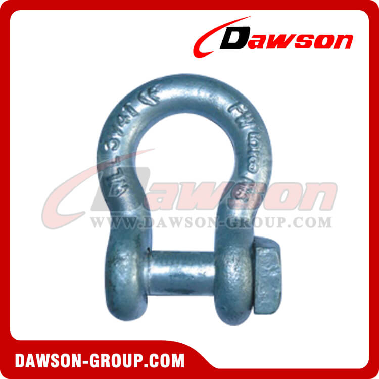 GRILLETE DE ARCO DE ARRASTRE, CABEZA CUADRADA, FORJADO - DAWSON GROUP LTD.- FABRICANTE, PROVEEDOR DE CHINA