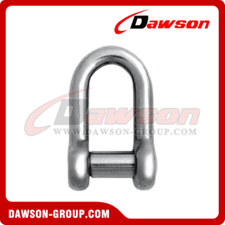 Oval Sunk Pin Dee Shackle