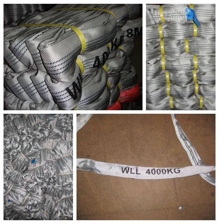 Eslingas redondas de poli&eacute;ster WLL 4T - Dawson Group Ltd. - Fabricante, proveedor y f&aacute;brica de China