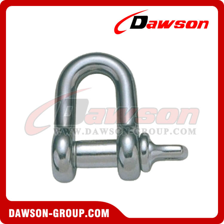 Grillete tipo Dee de acero inoxidable de EE. UU. - Dawson Group Ltd. - Fabricante, proveedor y f&aacute;brica de China