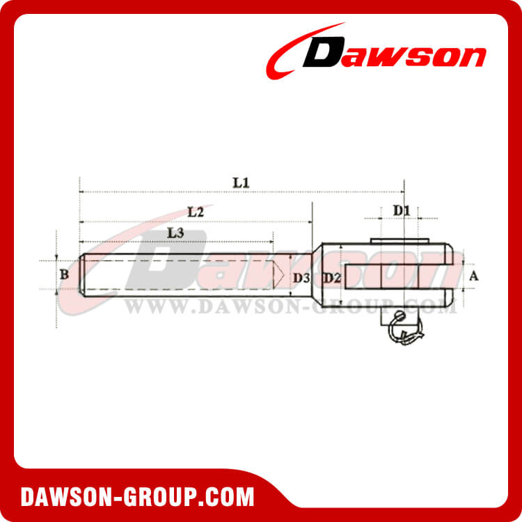 JAW Swage TERMINAL DSSS0033 - Dawson Group Ltd. - 中国メーカー、サプライヤー、工場、輸出者 