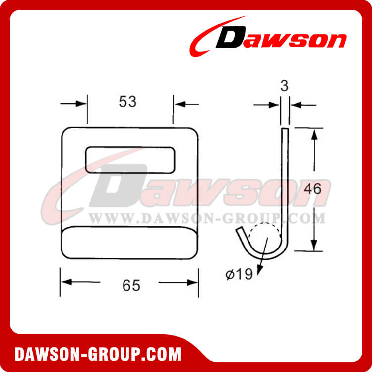 DSFH50101 ステンレス鋼フック - Dawson Group Ltd. - 中国メーカー、サプライヤー、工場
