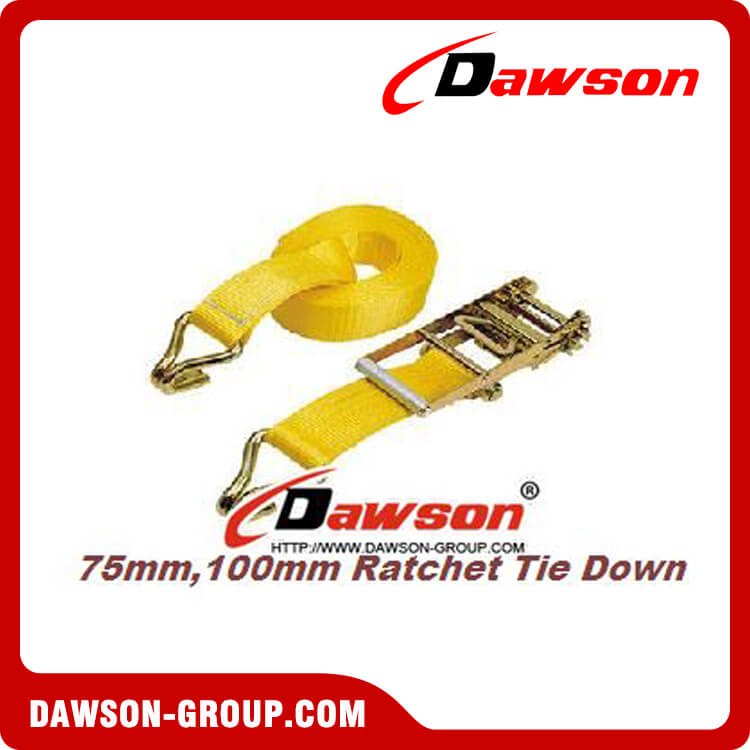 75MM-ラチェット-タイダウン-貨物固縛-ストラップ