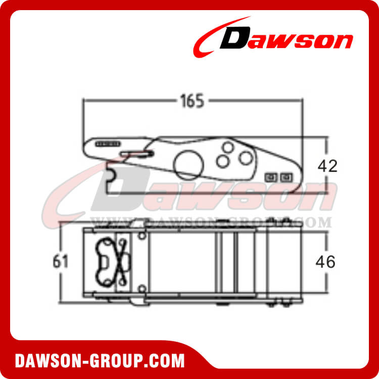 DSOCB12 オーバーセンターバックル - 中国メーカーサプライヤー