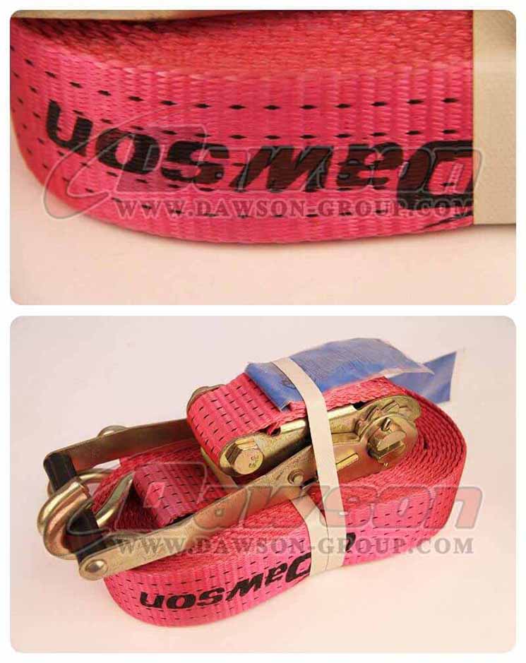 フック エルゴ ラチェット タイダウン付き 1500Kg カムバックル 6 メートル - 中国メーカー サプライヤー (2)