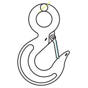 Gancho para cabestrillo con ojo DS505 con pestillo - Dawson Group LTD.- Fabricante, proveedor, f&aacute;brica de China