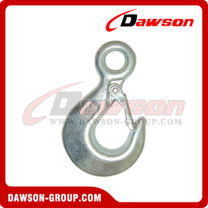 DS020 DIN689 Кованый стальной крюк с защелкой