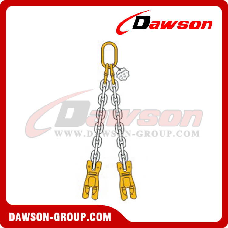 D-DS033-DS073 リフティング用ダブルレッグ チェーン スリング - Dawson Group Ltd. - 中国メーカー、サプライヤー、工場