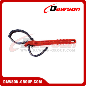 DSTD06G Llave para tubos de cadena doble, herramientas de agarre para tubos 