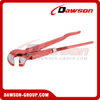 DSTD3072 Llave para tubos de punta curvada tipo S, herramientas de agarre para tubos 