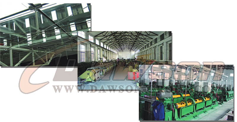 Aplicaci&oacute;n de la construcci&oacute;n de cables de acero (6 &times; 61 + FC) - Dawson Group Ltd. - Fabricante, proveedor y f&aacute;brica de China