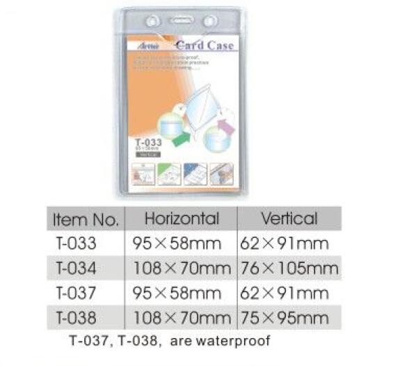 High Quality Card Holder(T-033/T-034/T-037/T-038)
