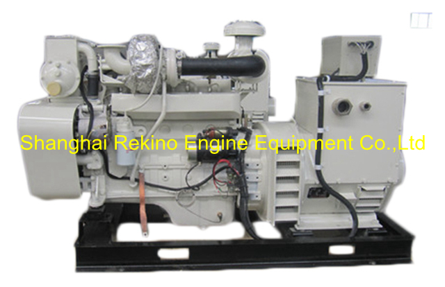 Cummins 90KW 113KVA 60HZ marine diesel generator genset set (CCFJ90JW /6BTA5.9-GM120)