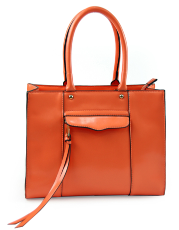 artificial leather PU tote handbag
