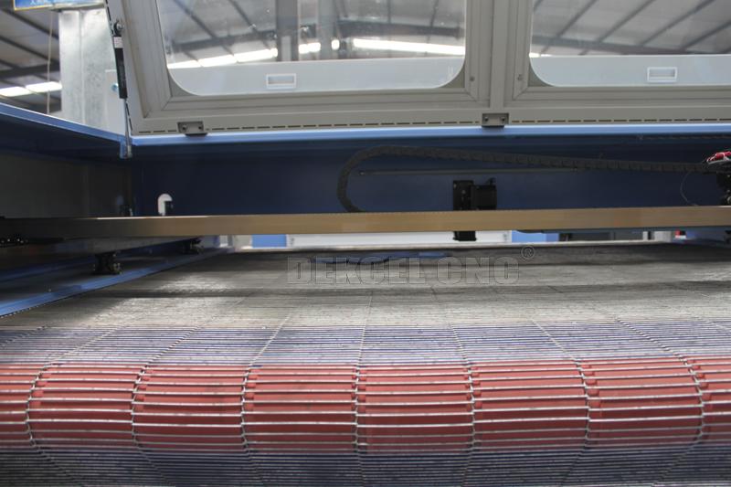 cloth laser cutter feeding system sistema que introduce del cortador del laser del paño