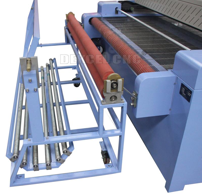 auto feeding system of fabric co2 laser cutting machine sistema que introduce auto de cortadora del laser del CO2 de la tela