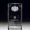 Wilshire Wedge Crystal Clock (#51001)