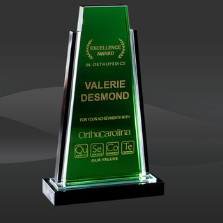 Green Palms Crystal Award (T-WPAM611)