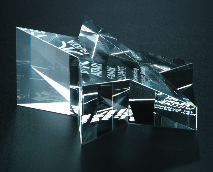 Star Paperweight Crystal Award (CA-1198)