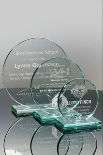 Circle of Success Jade Glass Award (#1771, #1773, #1777)