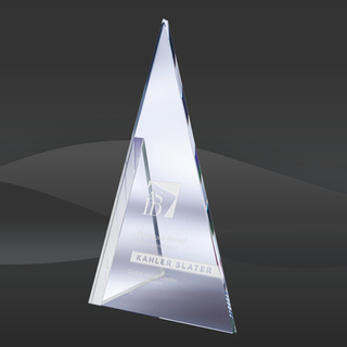 Clear Apex Crystal Award (JC-2338CL, JC-2339CL)