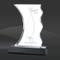 Curved Waves Crystal Award (MP-OPT9122K)