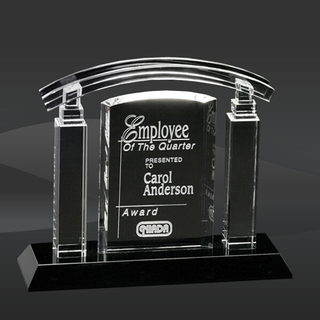 Crystal Portico Arch Award (CD-6348)
