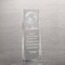 Etched Crystalline Tower 3D Globe Trophy (#76229)