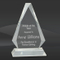 Beveled Flat Triangle Crystal Award (J-CRY67, J-CRY68, J-CRY69)