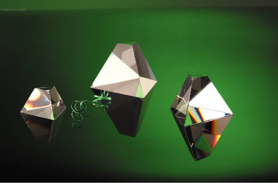 Glass Crystal Base for Glass Crystal Award or Golf Trophies