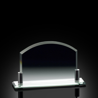 Achievement Arch Horizontal Glass Award (#30261, #30262)