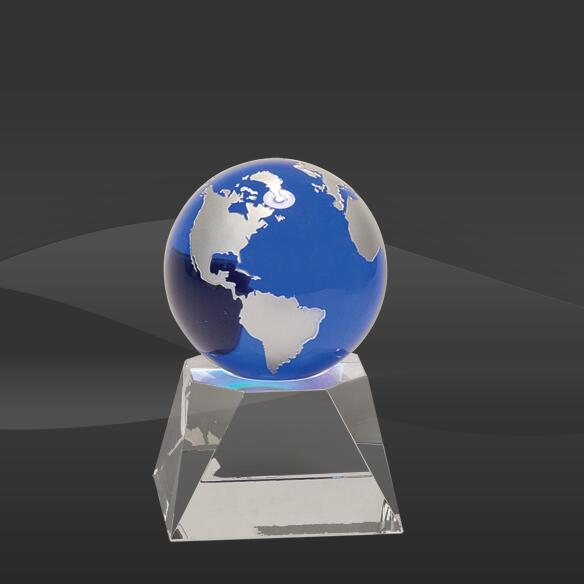 Blue Crystal World Award (J-CRY6532M, J-CRY6532L)
